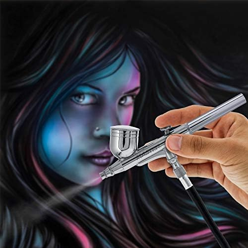 Master Airbrush Modelo G22 Juego De Aerógrafo Multiusos De D