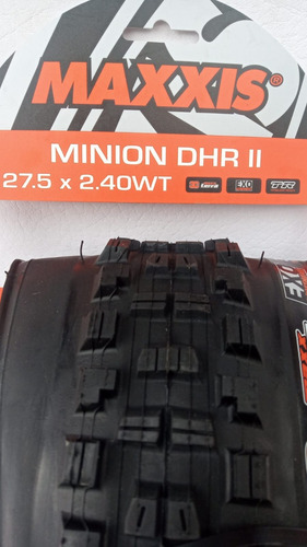 Imagen 4 de 6 de Llanta Maxxis Minion Dhr Ii 27.5*2.40wt Tr/3c Maxxterra/exo