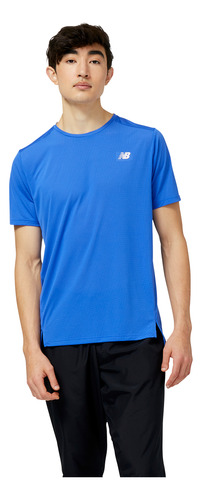 Remera New Balance De Hombre - Mt23222mib