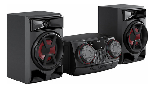 Mini System Lg Xboom Ck43n Preto-bluetooth-usb 220w Potência Preto 220 W