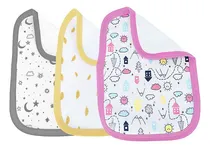 Comprar Pack De 3 Babitas Lunas Gris, Hojas Amarillas Y Casas Fucsia
