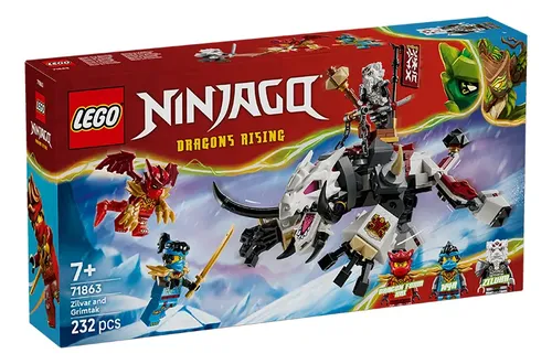Juguete De Bloques Lego Ninjago 71863 Ape Dragon Beast