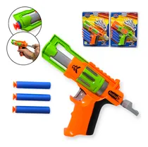 Comprar Pistola Infantil Lanza Dardos Blister Juego Infantil Juguete
