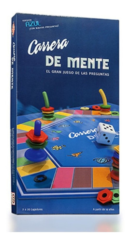 Imagen 2 de 6 de Carrera De Mente Azul Juego De Mesa Familiar Ruibal Original