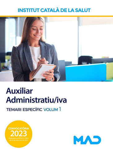 Auxiliar Administratiu/iva L'institut Catala Salut Temari 2