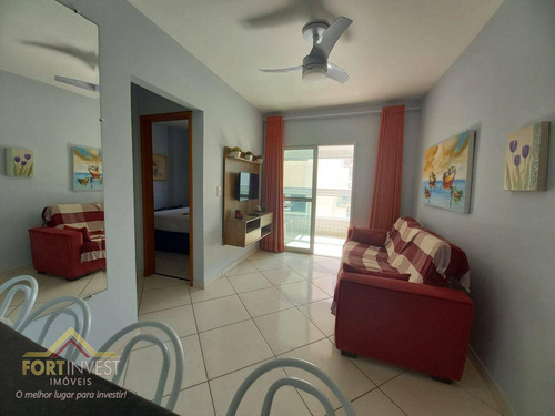 Imagem 8 de 14 de Apartamento Com 1 Dormitório À Venda, 42 M² Por R$ 245.000,00 - Caiçara - Praia Grande/sp - Ap3097