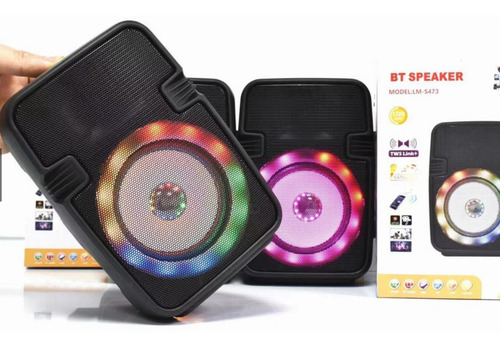 Imagen 2 de 6 de Bocina Bluetooth Portatil 4 Pulgadas Mp3 Usb Sd Karaoke