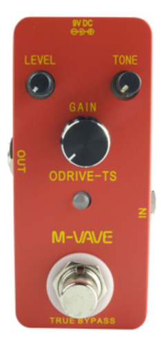 Pedal de guitarra M-vave Ts Overdrive