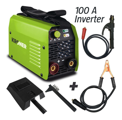 Soldadora Inverter Kroner 100 Amp-reales 220 Volts Premium