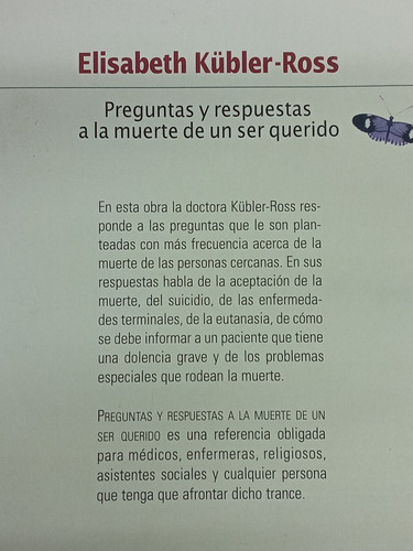 Imagen 2 de 4 de Preguntas Y Respuestas A La Muerte * Elisabeth Kubler Ross *