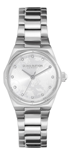 Relógio Olivia Burton Feminino Aço Prateado 24000108