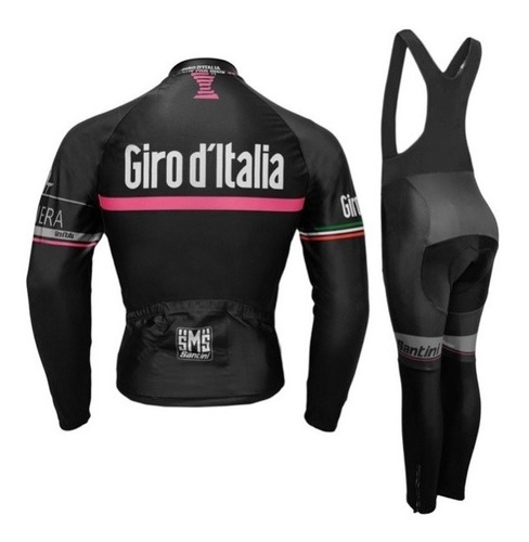 Uniforme Ciclismo Traje Tiranta Ruta Manga Larga Giro Italia