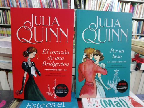 Por Un Beso + El Corazón De Una Bridgerton  ( Julia Quinn) 