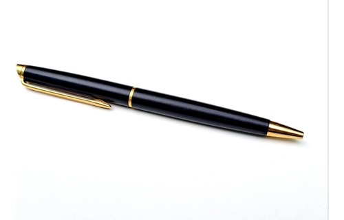 Boligrafo Waterman Paris Negro Y Dorado Intacto 