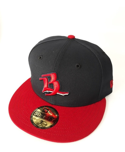 Gorra Bravos De Leon Combinada Azul/rojo Navy 59fifty 