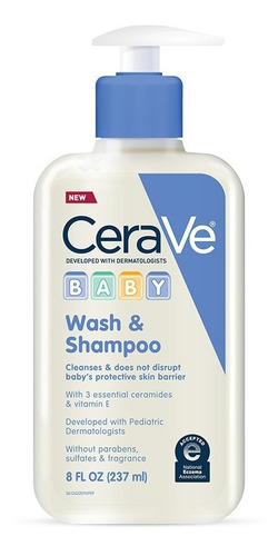 Cerave Baby Wash & Shampoo (237ml)