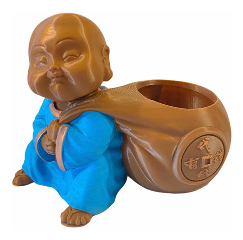 Maceta Para Captus O Suculentas En Forma De Baby Buda