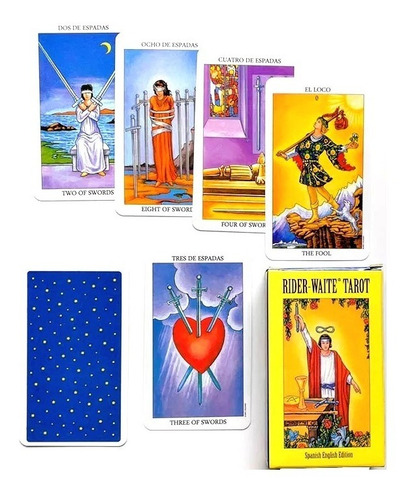 Tarot De 78 Cartas Modelos Clásicos Impresos A Todo Color