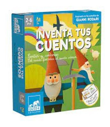 ** Inventa Tus Cuentos ** Libro Guia + 4 Rompecabezas Quid +