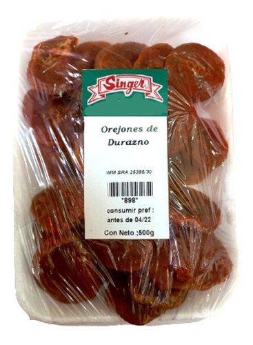 Orejones  De Durazno 500gr