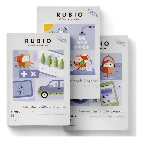 Matematicas Metodo Singapur 4.ã⺠Primaria Rubio, De Cosme Sanchez, Andres. Ediciones Tecnicas Rubio - Editorial Rubio, Tapa Blanda En Español