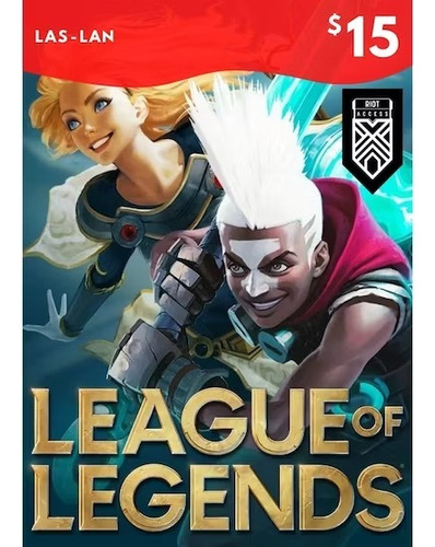 League Of Legends Gift Card 15 Dlls