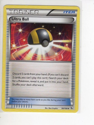 Cartas Pokemon Ultra Ball Flashfire