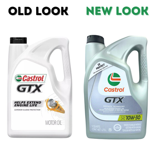 Castrol Gtx 10w-30 Aceite Motor 4.73l Mineral