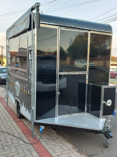 Trailer Food Truck Hamburgueria 3x2 Completo Equipado