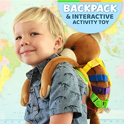 Buckle Toy Busy Board Mochila Para Ni os Peque os Y Activi