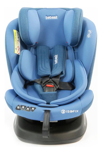 Silla Butaca Auto Bebesit Supra Isofix Y Top Tether 18 Kg