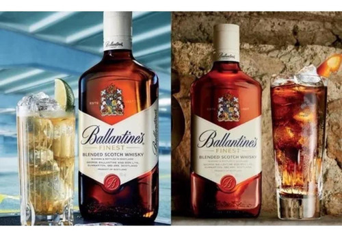 Whisky Ballantine S Finest Blended Scotch Escocés De 700ml