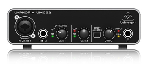 Behringer Umc22 - Interfaz De Audio