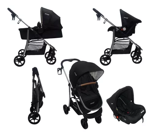 Coche Bebé Travel System 3 En 1 Avanti Moises Huevito