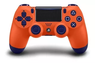 Controle joystick sem fio Sony PlayStation Dualshock 4 ps4 sunset orange