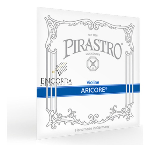 Jogo De Cordas Para Violino Pirastro Aricore