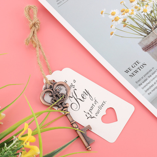 Tarjeta Con Forma De Llave Con Forma De Cordel Para Abrebote