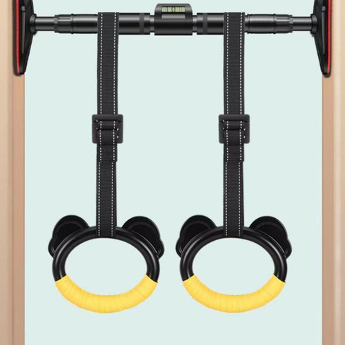 2 Piezas Anillos De Gimnasia Anillos Correa Y Anillas De 1m.