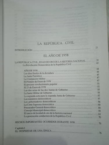 La República Civil Cuarta República 1958-98 2 Tomos Cardenas (Usado)