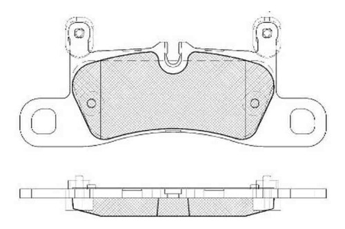 Pastilla De Freno Volkswagen --touareg Ii 3.0 - 3.6 - 4.2 Td