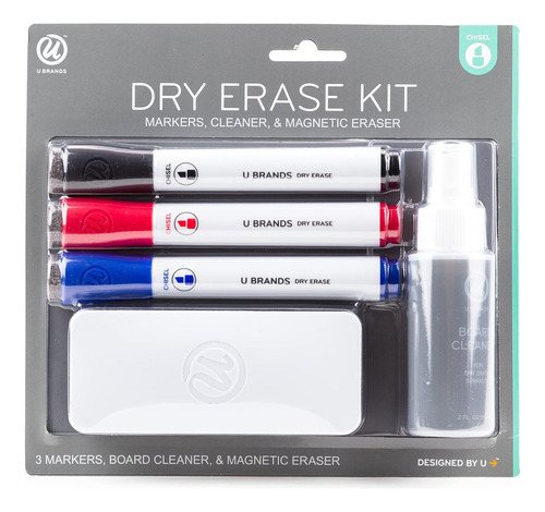 U Brands Kit Accesorios Pizarra Borrado Seco, Suministros 5