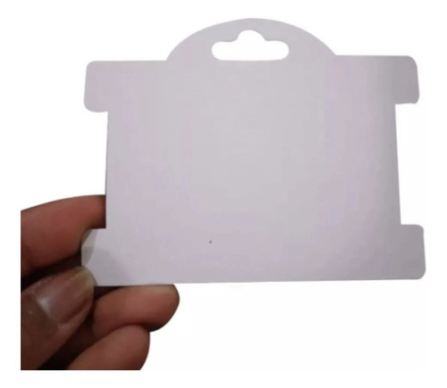 100 Cartones Para Pulseras, Con Bolsa De Celofan 9.5x7.5 Cm