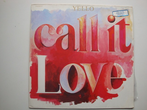Yello Call It Love 12  Vinilo Alema 87 Cx