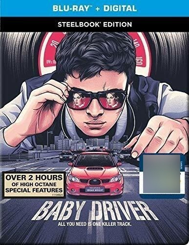 Blu-ray Baby Driver / El Aprendiz Del Crimen / Steelbook