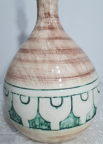 Base Para Abajur Em Porcelana (Usado)