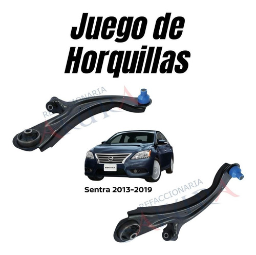 2 Horquillas Del. Completas Sentra 2016