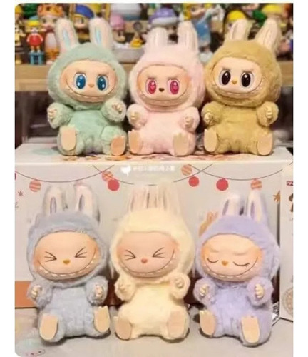 Xrx /2x Labubu Emocionante Macaron Los Monstruos - Original