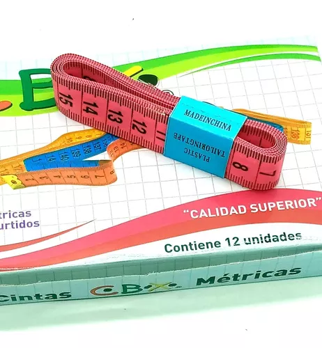 Cinta Metrica De Costura Centimetro De Modista 1,5m Colores - Opaa!