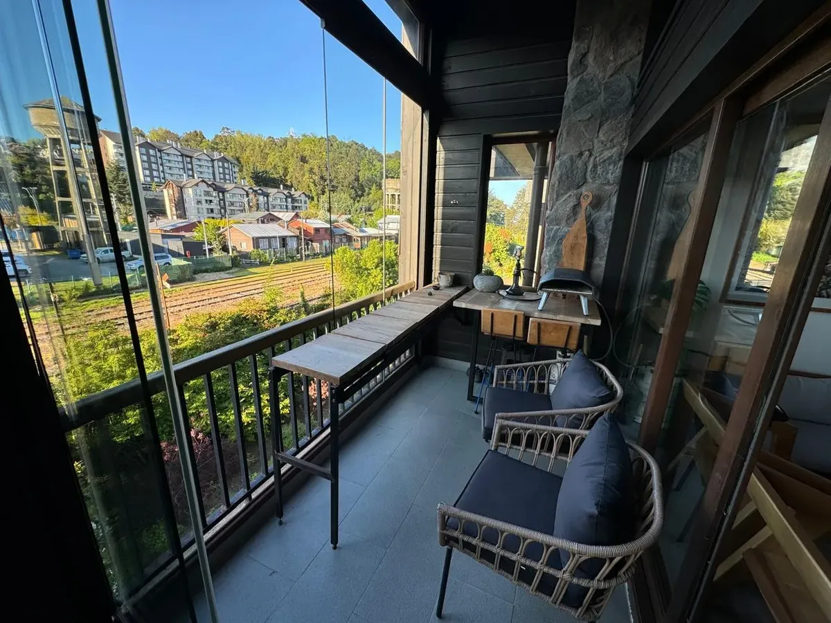 Imagen 5 de 24 de Moderno Dúplex Amoblado Con Vista Al Parque Estación