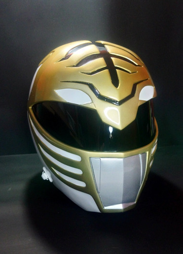 Casco White Tiger Mighty Morphin (Usado)